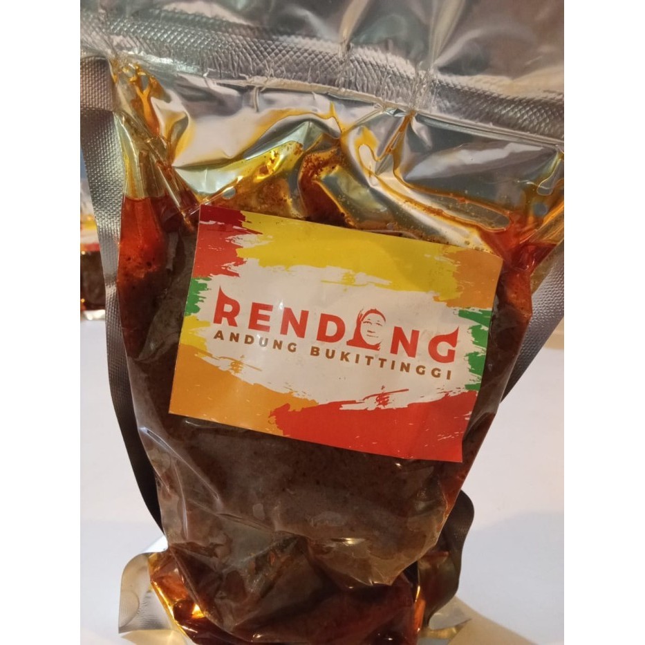 

Rendang Padang/Rendang Andung Bukittinggi/ Kemasan 500gr