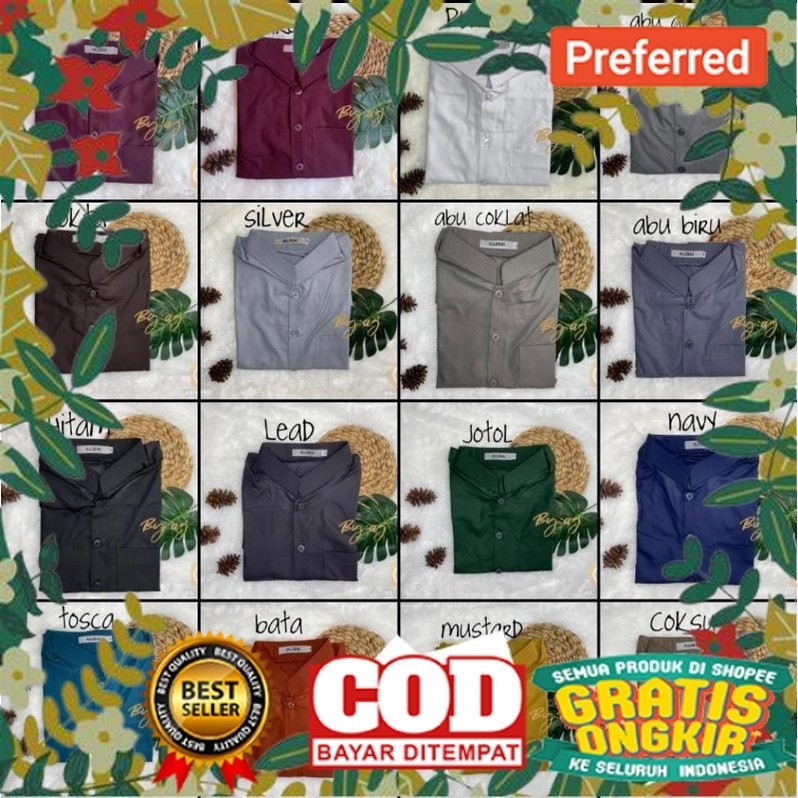 Baju koko / baju taqwa Allebas hasyimi S. M. L. Xl// OUTFIT STYLE RAMADHAN 2024