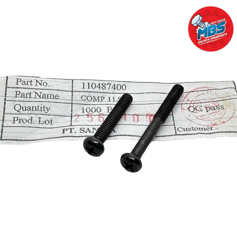 groSir BAUT 8 m5x30mm m5x45mm BAUT HOLDER Baut saklar tombol baut handel grep motor