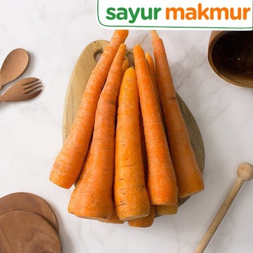 

Wortel Organik Organik 500 gram Sayurmakmur