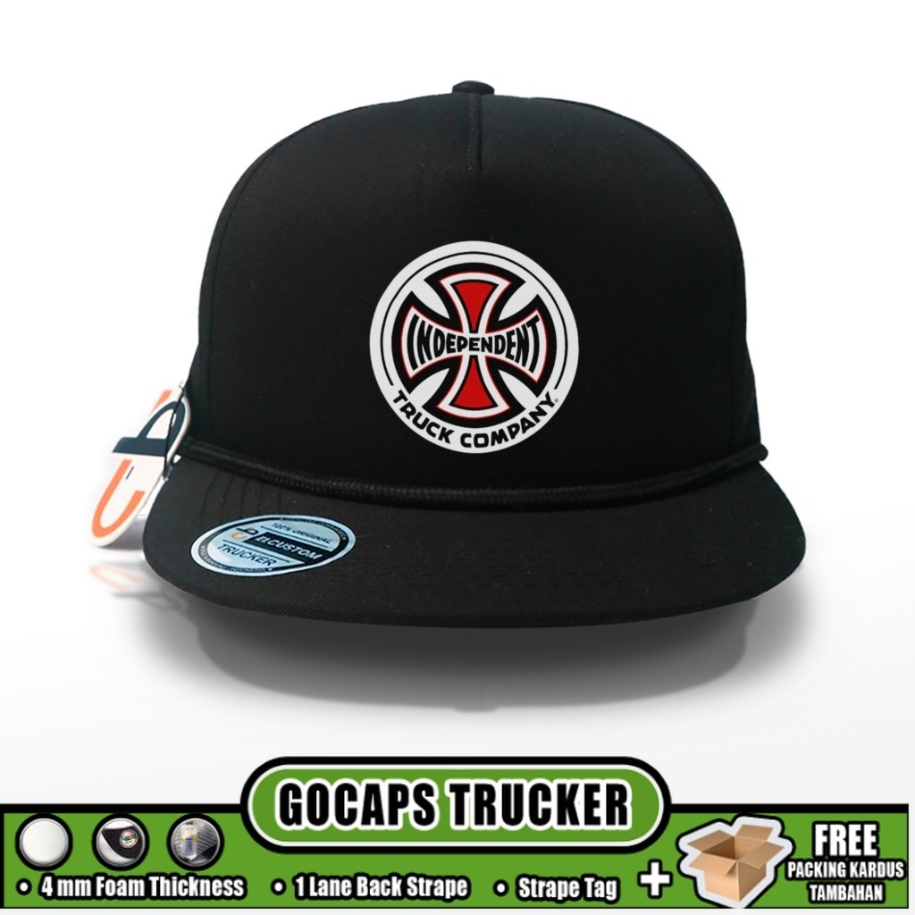 Gocaps - INDEPENDENT - SNAPBACK CAPS / Snapback Twill / Topi Premium Baseball / Topi Brand / Hat Pre