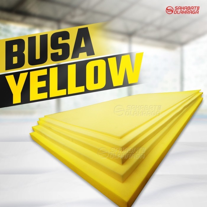 Busa Lembaran Density 302mtr x 1mtr Yellow - Matras, Kasur, Furnitu - 1.6cm
