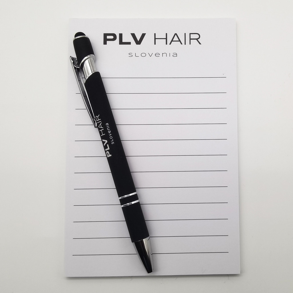 

PLV Rambut A6 Catatan Bantalan Kustom Logo Dicetak Alat Tulis Mini Perencana Anggaran Notepads Set