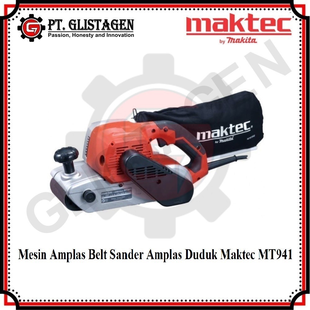MAKTEC MT941 Mesin Amplas Belt Sander Amplas Jalan Duduk Maktec MT 941