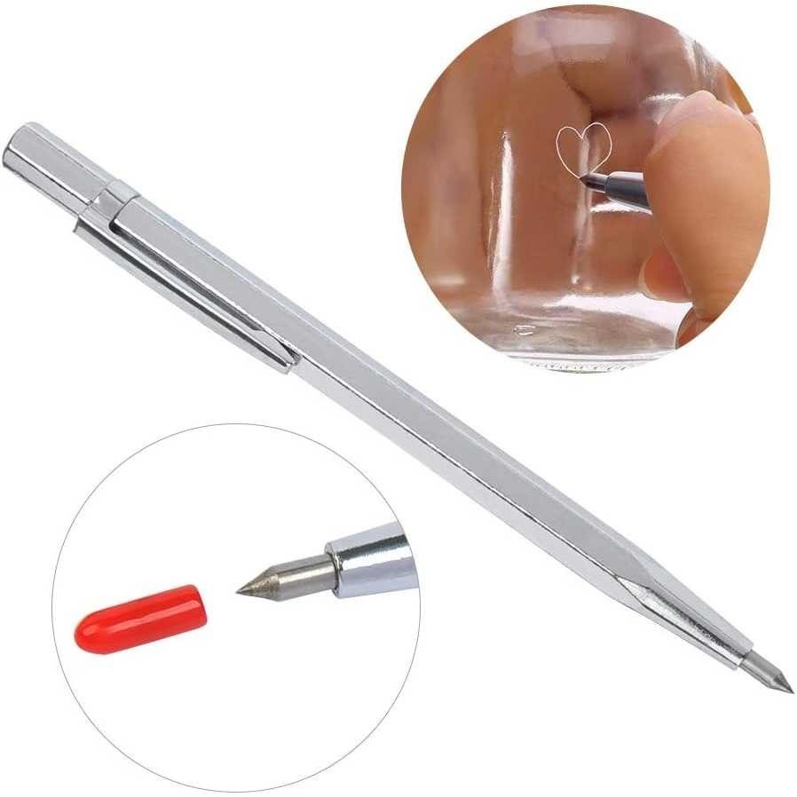 

‼️OBRAL BISA COD INSTANT‼️FlexsTeel Pena Ukir Metal Scriber Tungsten Carbide Tip‼️COD‼️