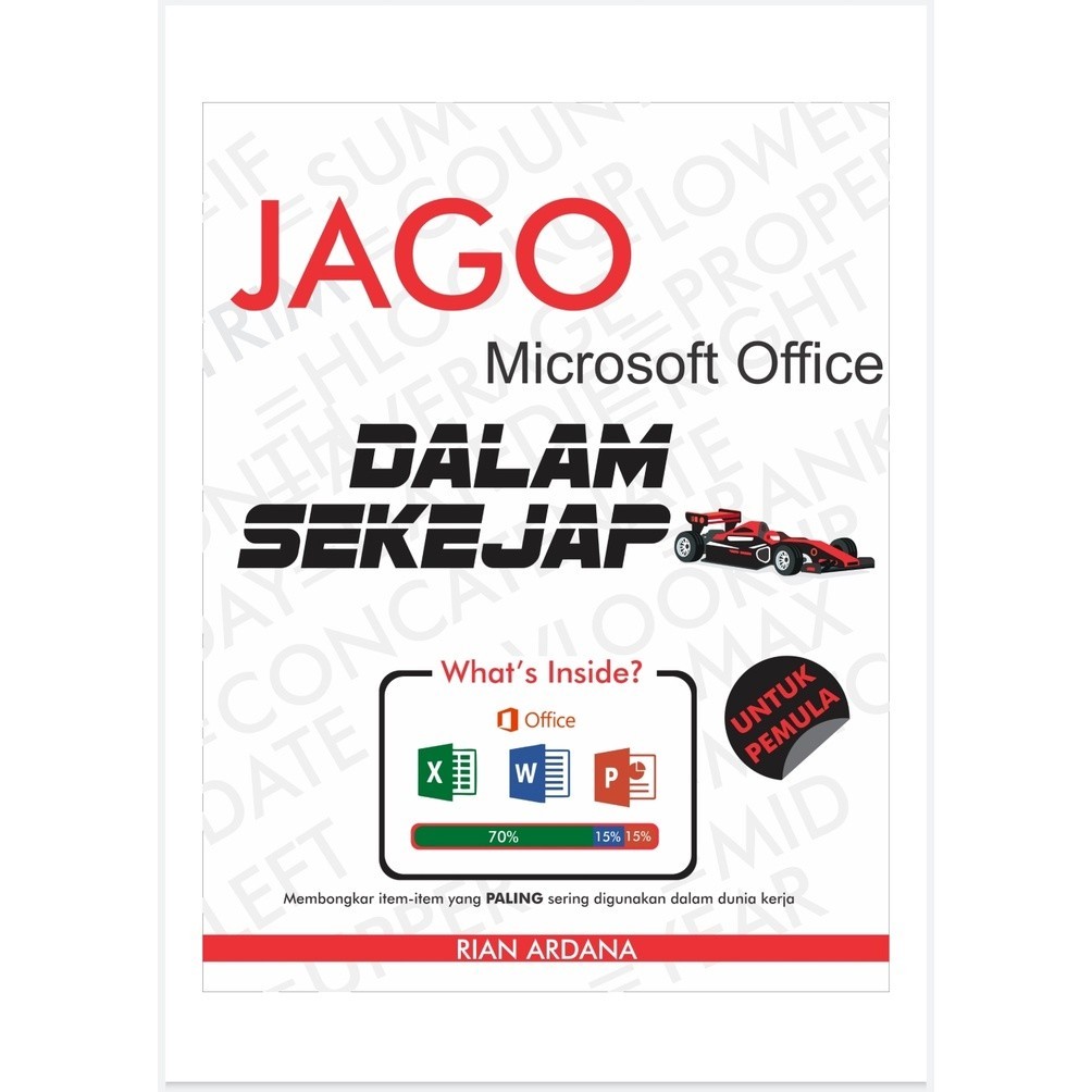 

[EB-1163] Jago Microsoft Office Dalam Sekejap - PDF