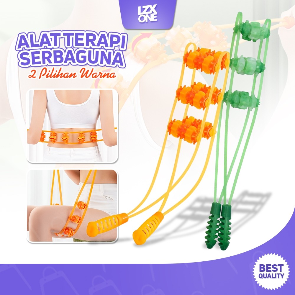 Alat Pijat Leher Punggung Terapi Badan Pijat Rol Pinggang Refleksi Nyeri Sendi Rasa Pegal Capek