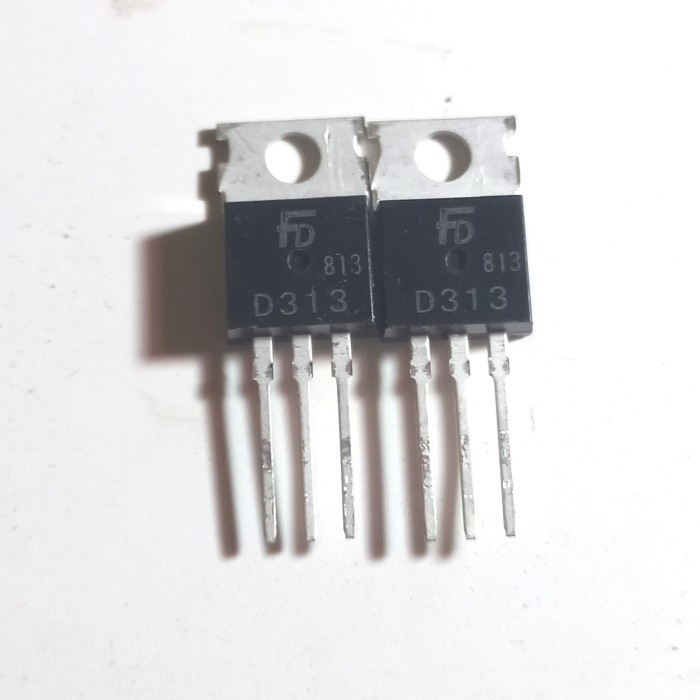 

TR Transistor D313 D 313 Fairchild NPN bias vas asli Fajar elektro 2