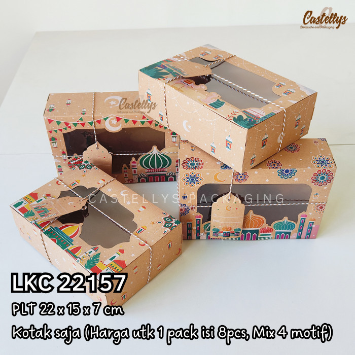 

Kotak Lebaran LKC22157 Kue Kering Lapis Nastar Hampers Lebaran