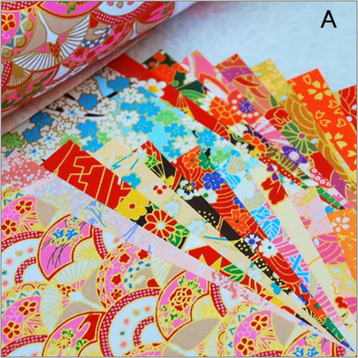 

20pcs/set kertas impor untuk origami jepang, washi, chiyogami, yuzen - A, 14X14cm