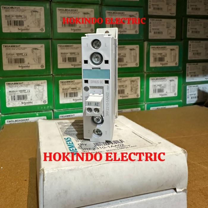 SIEMENS 3RF2310-1AA02 SOLID STATE CONTACTOR 1PHASE 24-230VAC/24VDC ORI