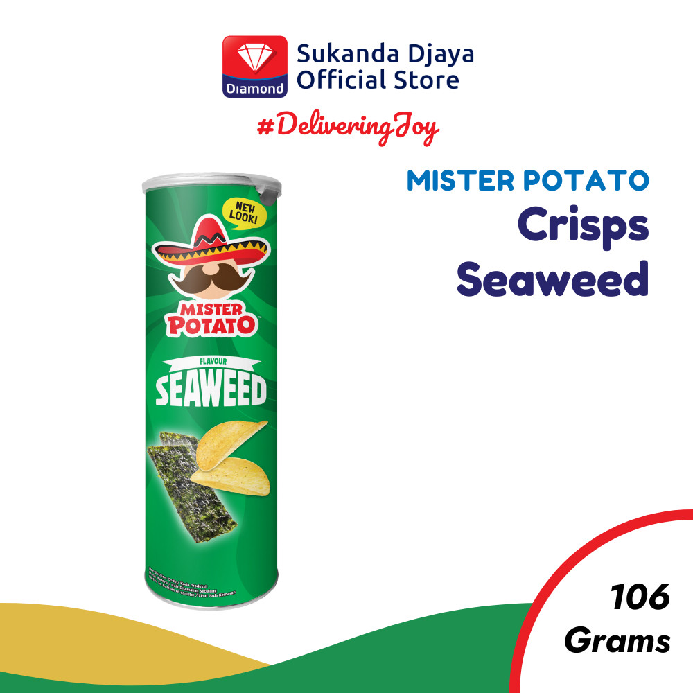 

Mister Potato Snack Crisps Seaweed 106 Gr