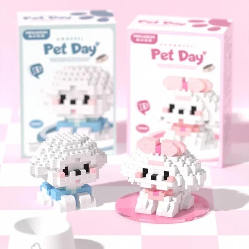 

Micro Particle Cartoon Dog Building Blocks DIY Assembly Toys for Kids 8-12 Educational Puzzle Bricks Set Ideal Birthday Gift