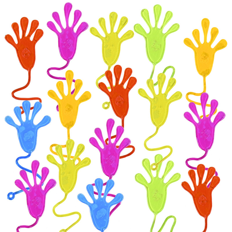 

1-30pcs Mini Fun Sticky Hands Sensory Toys for Kids Birthday Party Favors Classroom Prizes Kids Prank Novelty Gift Party
