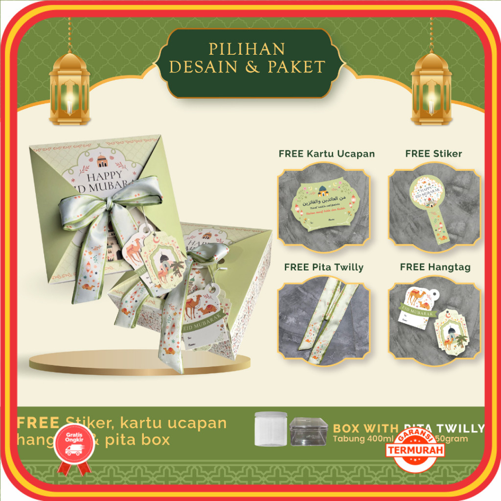 

Kado Valentine Romantis Unik Lucu Kreatif Besar / Gable box HASYA kotak hampers lebaran idul fitri model PITA TWILLY toples tabung/kotak/hardtop 911 ukuran (20x20x8cm) muat toples TABUNG (400ml : 4 toples) atau toples KOTAK HARDTOP 119 (250gr : 4 toples)