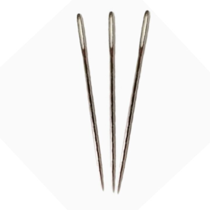 jarum sulam 3pcs /' jarum rajut /' jarum stimin /' alat jahit >>
