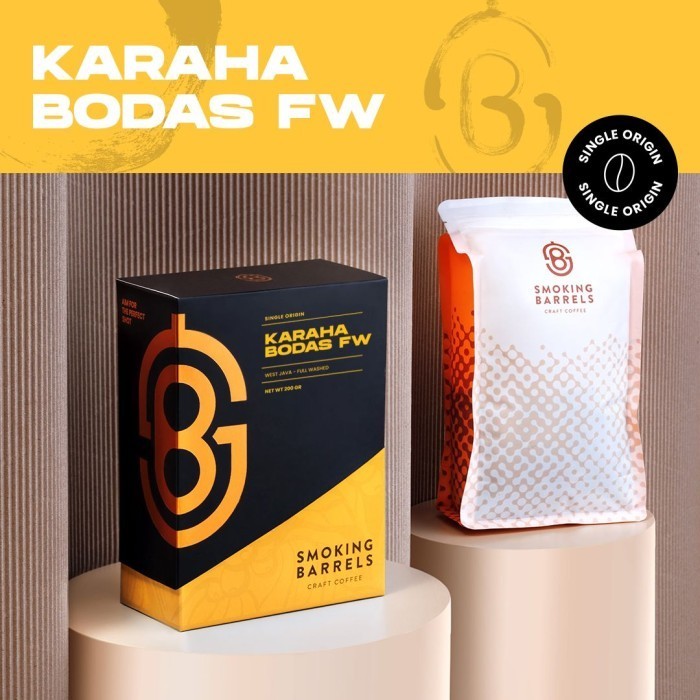 

Java Garut Karaha Bodas Full Washed (Arabica Beans) - Smoking barrels