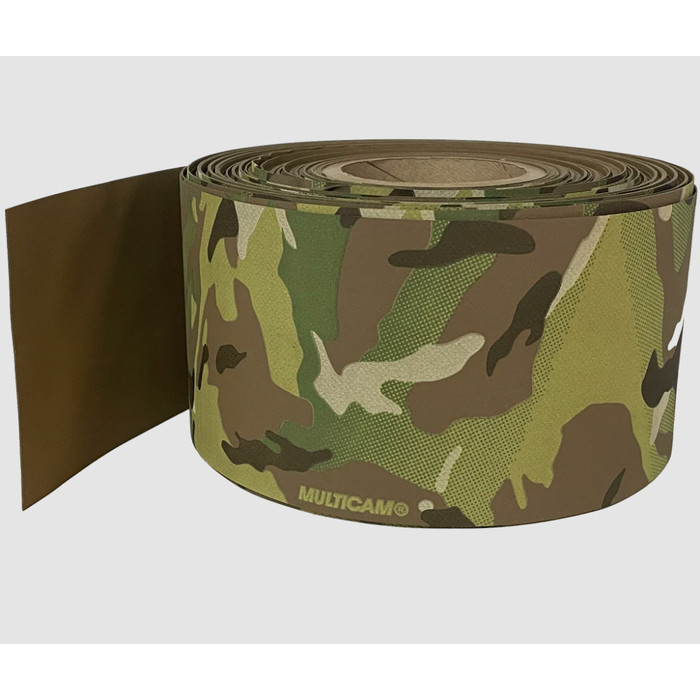 Bahan Kain Elastic Webbing Cummerbund Loreng Camo Fabric Multicam Camo Camouflage