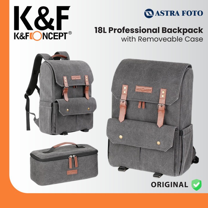 KNF Concept 18L Tas Professional Backpack with Removeable Case