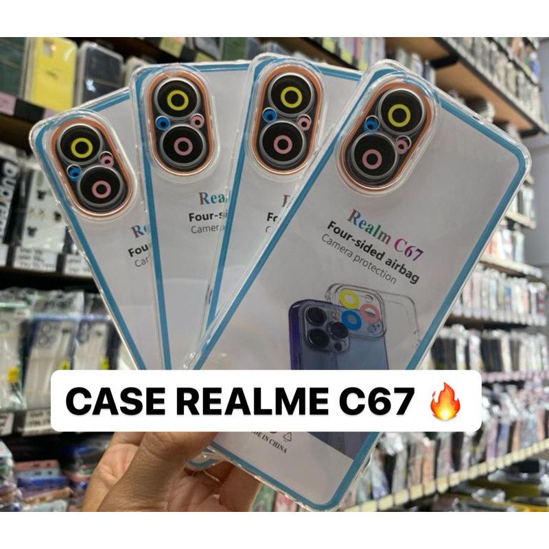 CLEAR CASE AIRBAG REALME C67 / C1 / C2 / C11 2021 / C12 / C15 / C20 / C25 / C30 / C31 / C33 / C35 / 