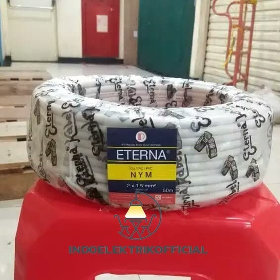 Kabel Eterna 2x1.5 meteran Eterna