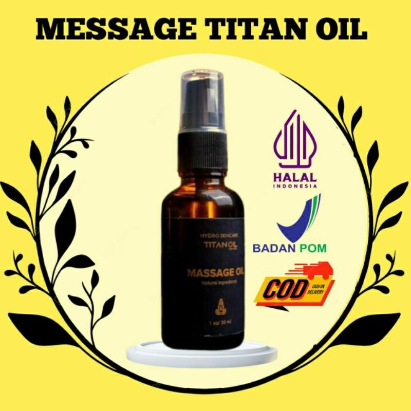 MESSAGE TITAN OIL PEMBESAR MR P TERDAFTAR BPOM