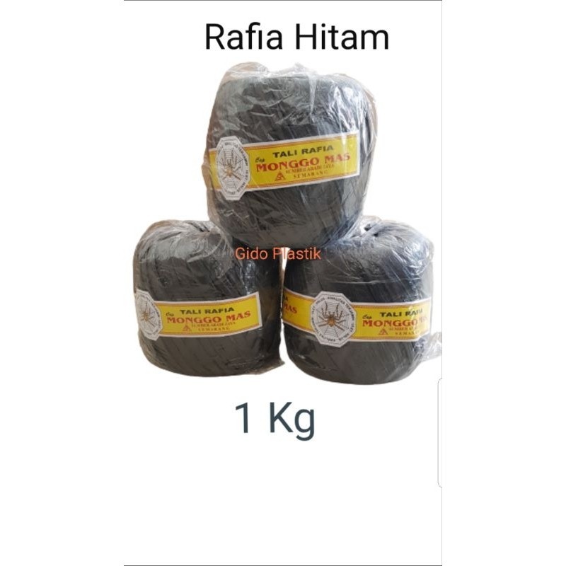 

Tali Rafia Hitam Full 1 Kg