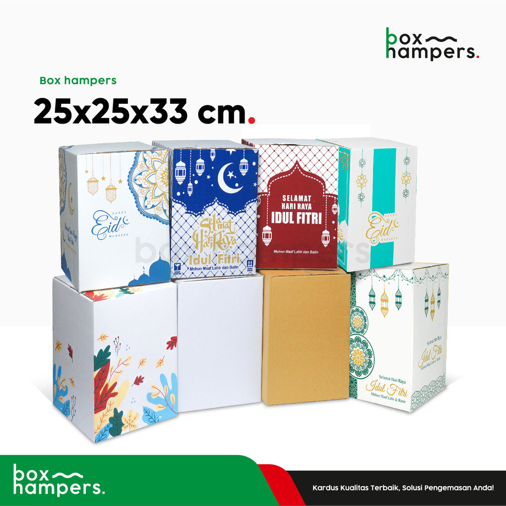 

Box Parcel 25X25X32 (Kecil) Kardus/Parcel Kecil/Parcel/Parcell/Lebaran/Parcel lebaran/Idul Fitri/Fitri/Eid Mubarak/Ied/Eid/Mubarak/Paket/Sembako/Hampers/Normal/tinggi33