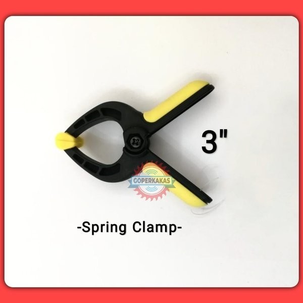 KLEM PER 3" - SPRING KLEM - CATOK KAYU