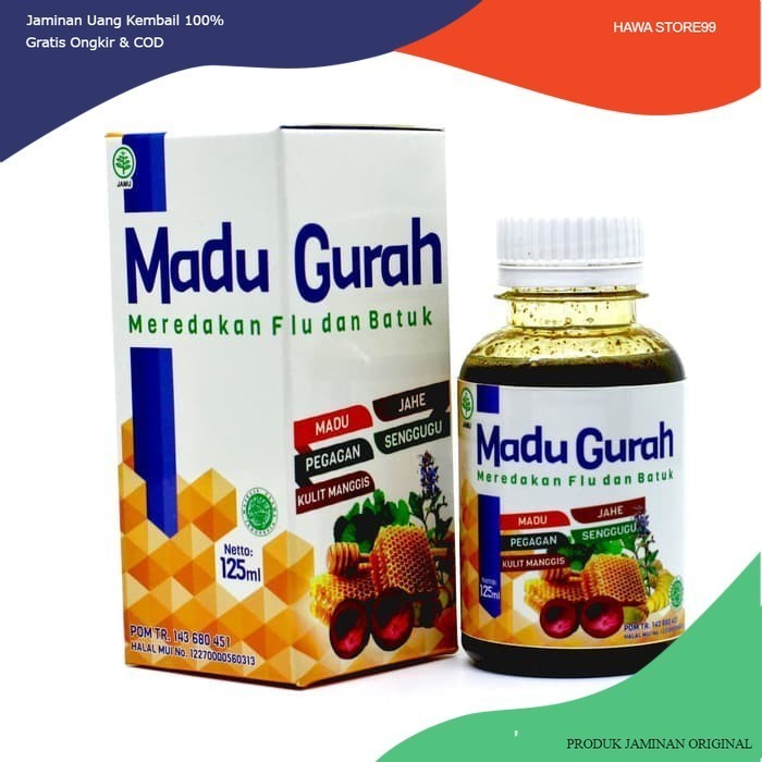 

Madu Herbal Gurah Flu & Batuk Untuk Anak dan Dewasa