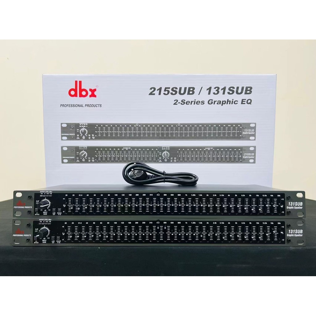 Equalizer DBX131SUB / DBX 131SUB  / EQ DBX 131 +SUB (1 x 31 band )/131sub/131