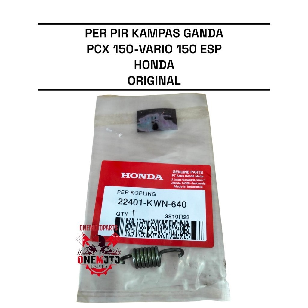 PER KAMPAS GANDA PCX 150 VARIO 150 ESP HONDA 22401-KWN-640 ORIGINAL