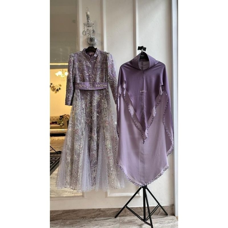 Iswari dress syari by faesta syari