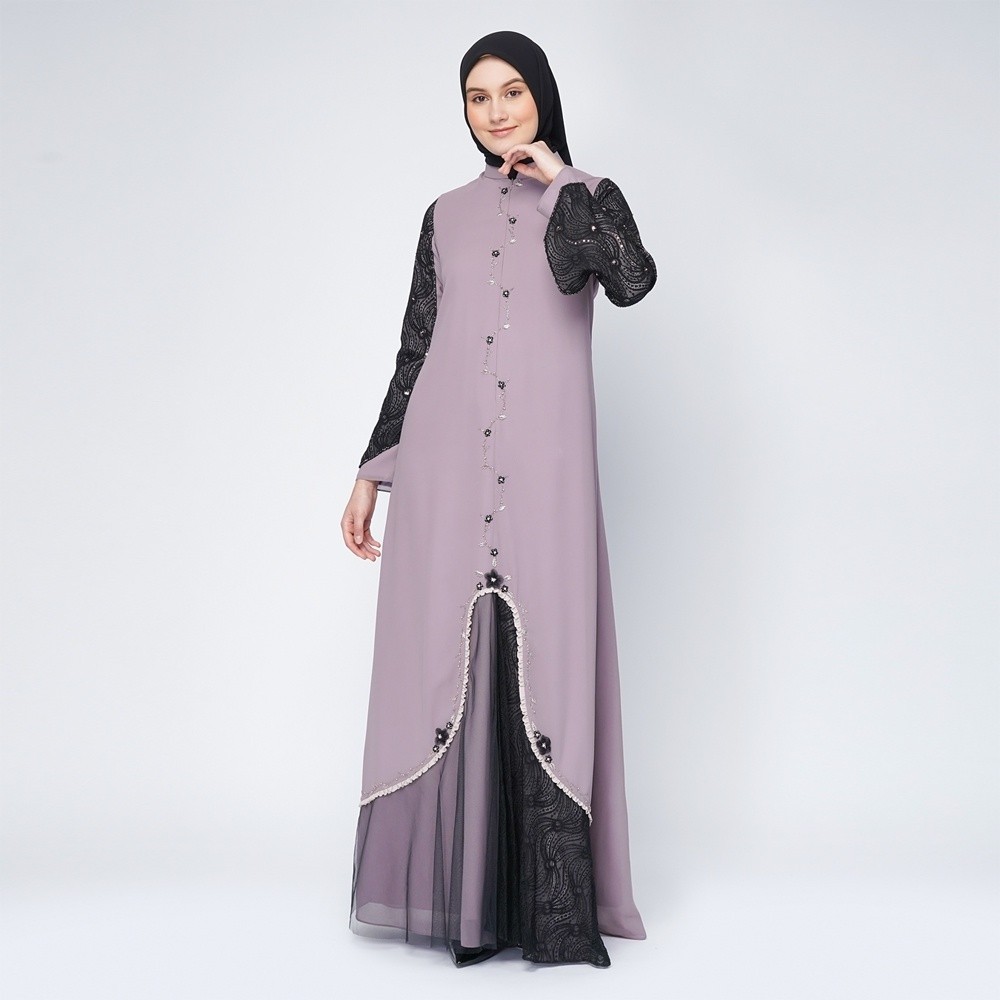 Ranti - Baju Muslim Wanita Gamis Syari | Violetta Dress