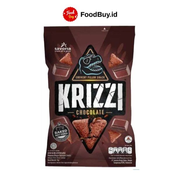 

Krizzi Crunchy Pillow Chocolate 55 gr