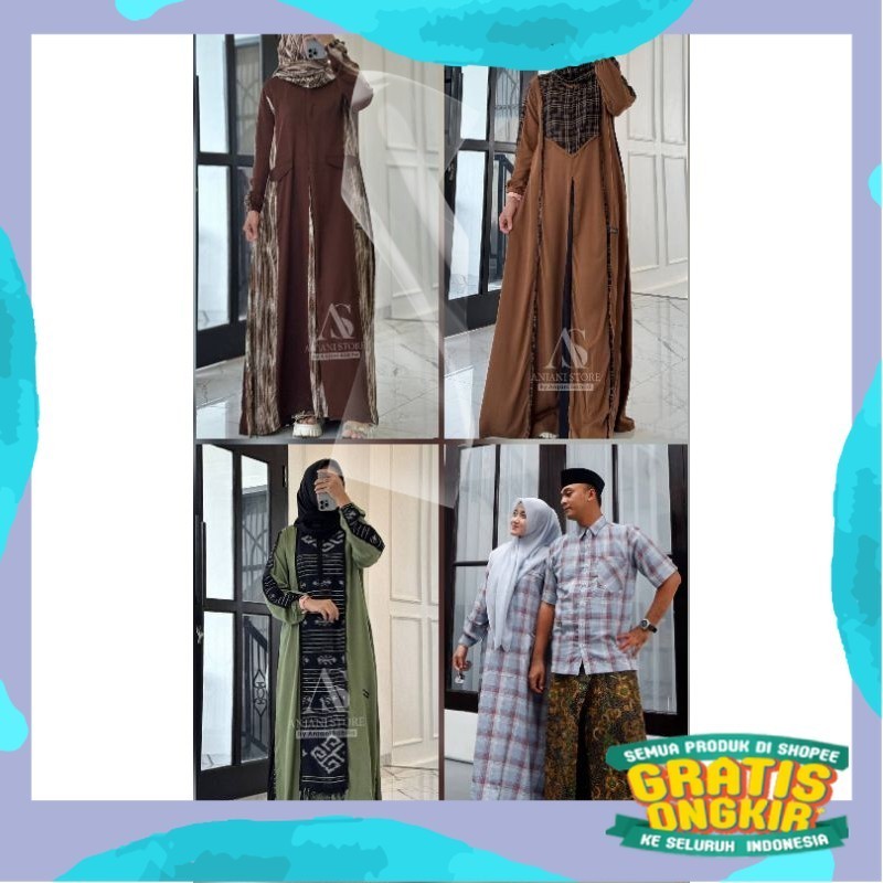 Dress Troso Etnic Ori Anjani Store by Anjani Sabila// Gamis launchingan Terbaru Anjanistore/Ramdhan 