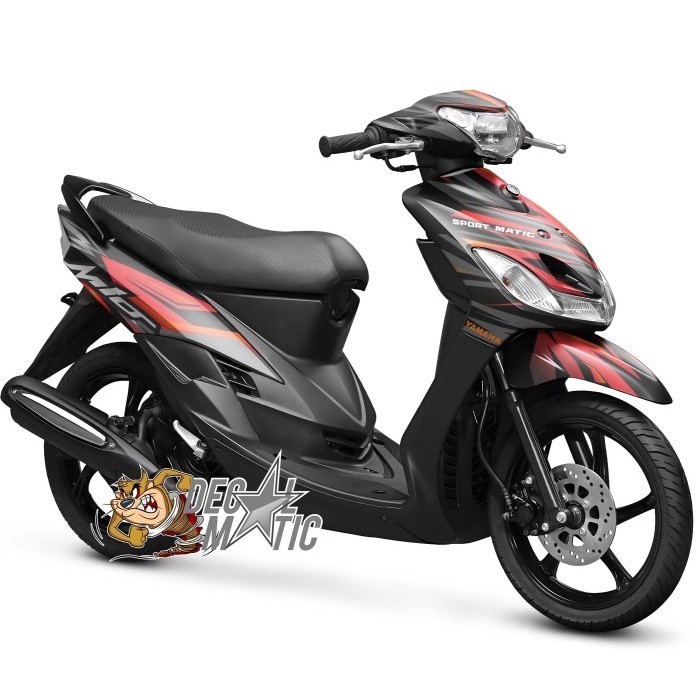 Decal Mio Sporty Full Body Stiker Full Body Motor Mio Smile Sporty - Grafis Simpel 4