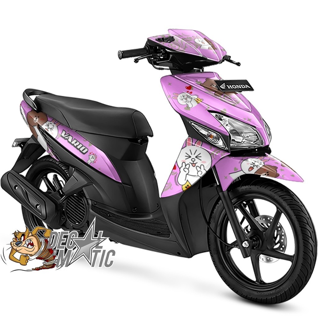 Decal VARIO 110 Full Body Stiker Full Body motor Honda vario 110 Karbu - Vario 110 FI - Vario Techno