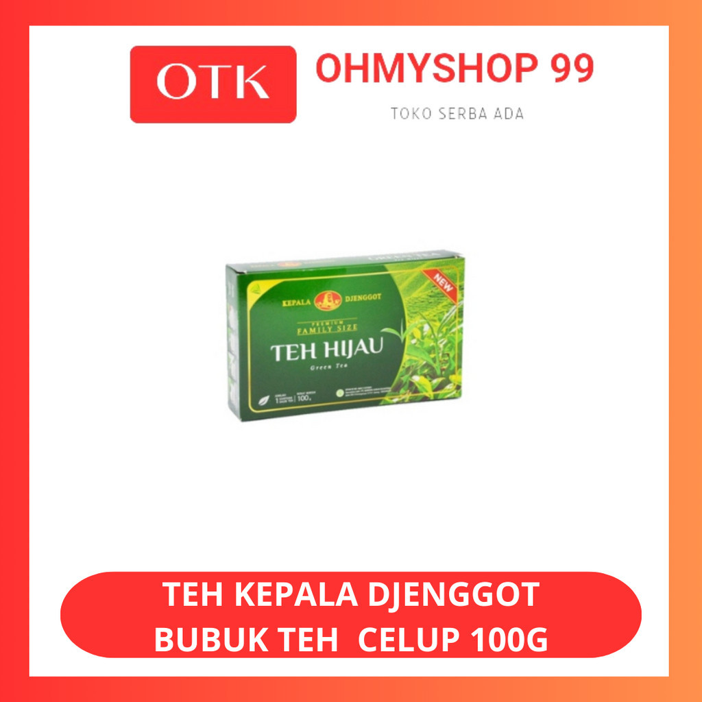 

KEPALA DJENGGOT Bubuk Teh Green Tea 100gr