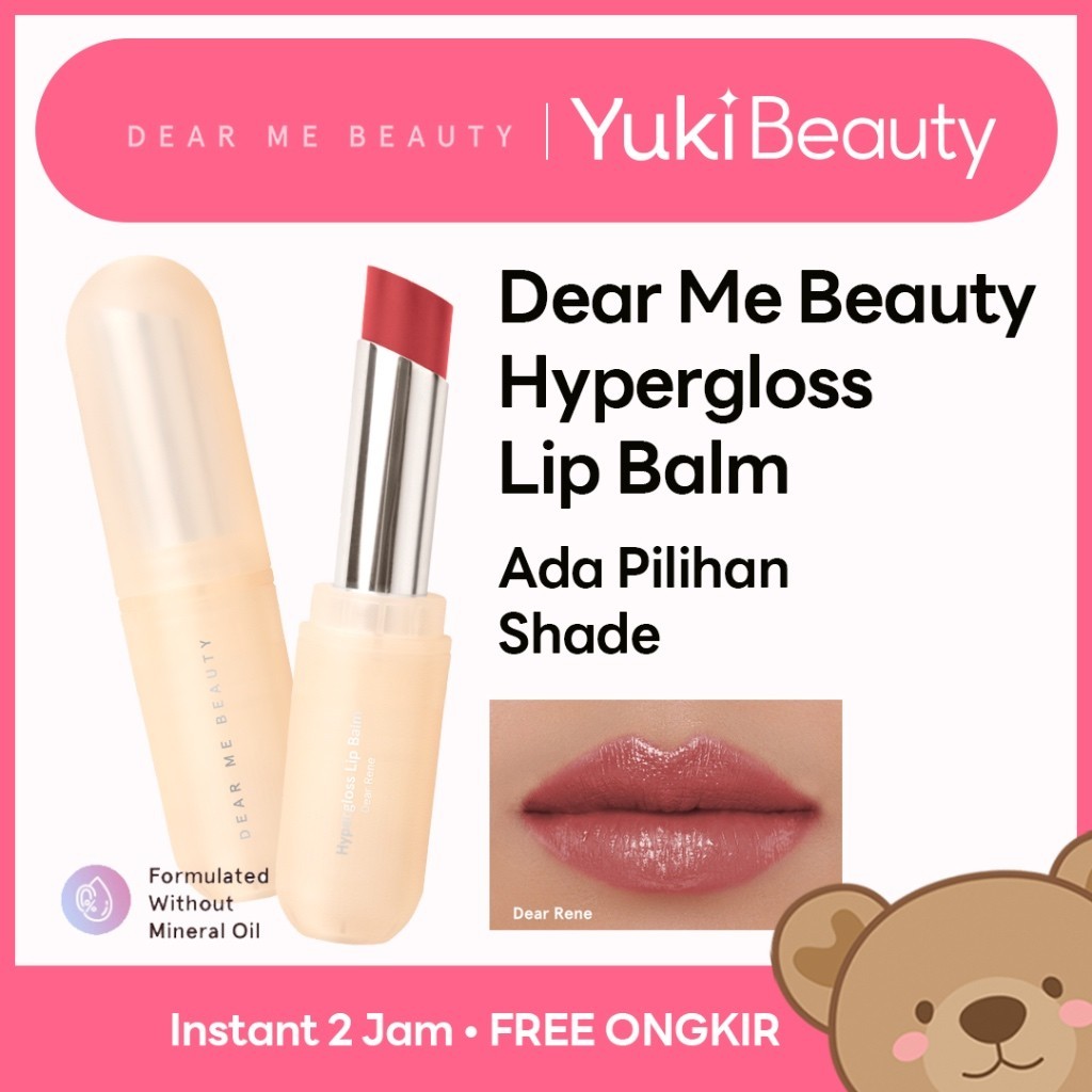 ❤ YUKI Manado ❤ DEAR ME BEAUTY Hypergloss Lip Balm SHADE LENGKAP