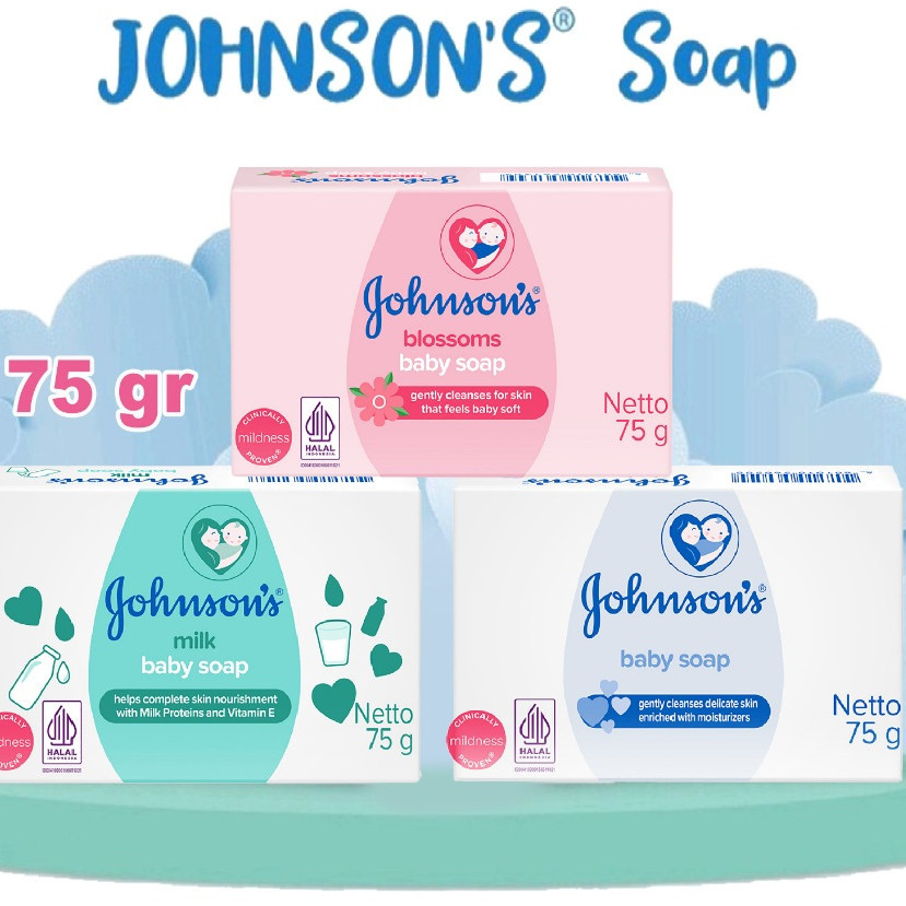JOHNSONS BABY SOAP BAR 75GR