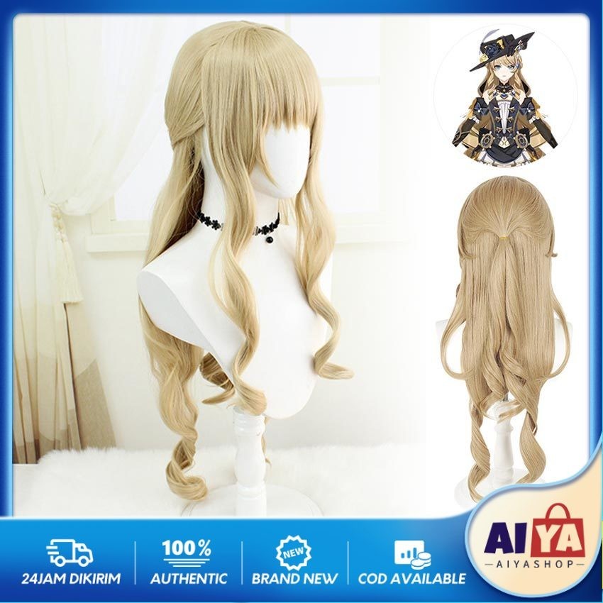 Navia wig - Wig navia - Genshin Impact Navia Wig Genshin Impact Cosplay