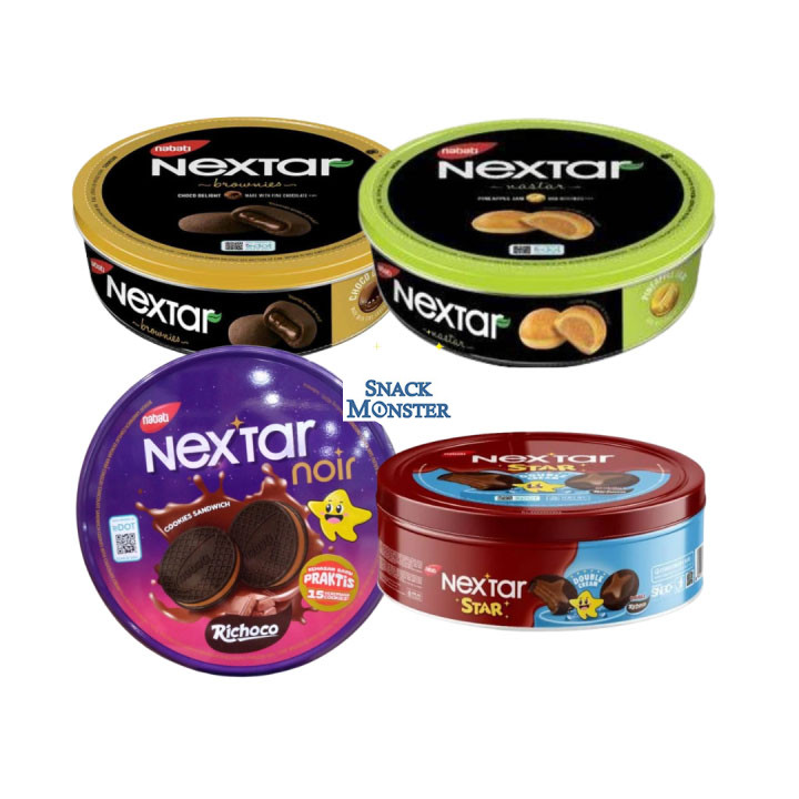 Nextar Brownies Kaleng - Netto 288 gr