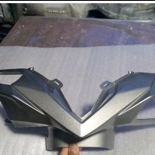 Batok depan Beat New LED silver 2020