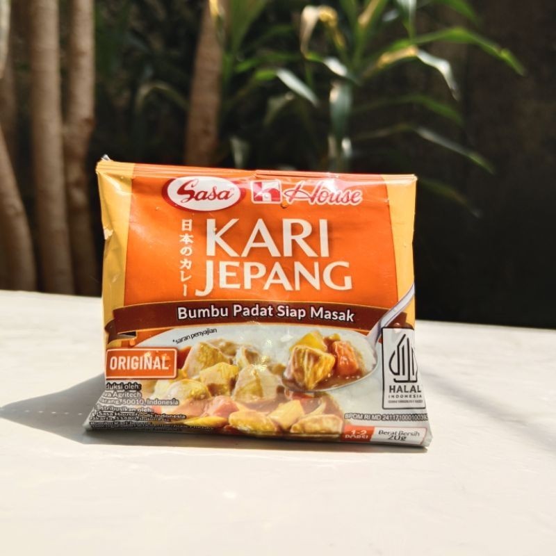 

kari jepang sasa house kari Jepang bumbu padat siap masak 20gr