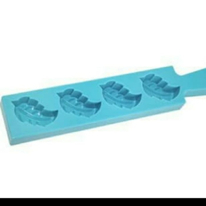 Cetakan Kue Kering Plastik Motif Daun Merek Greenleaf