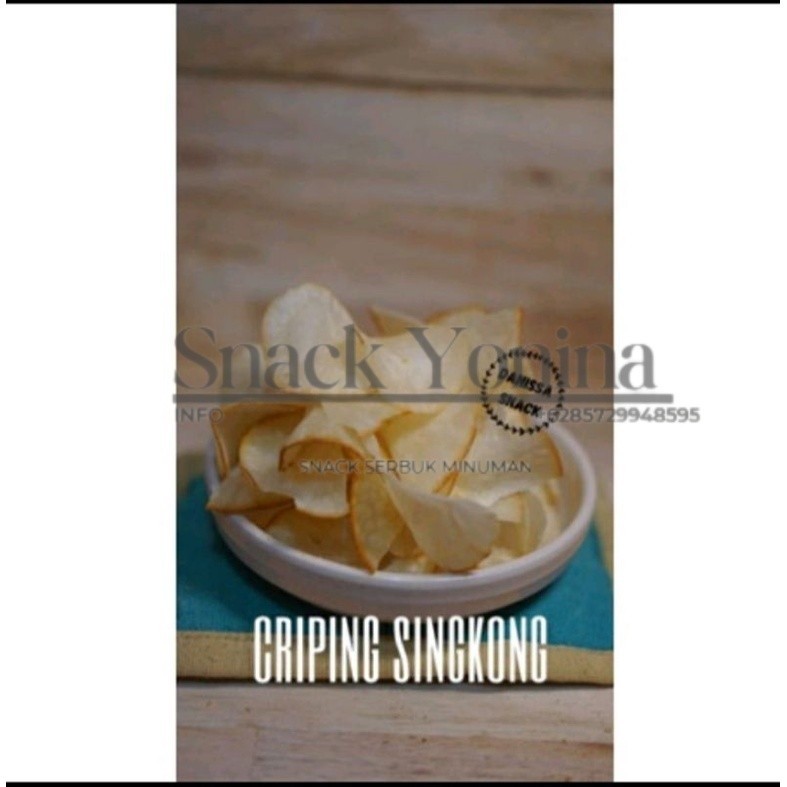 

Snack Kiloan Termurah!!! Criping Singkong Ori 250 gr FREE BUBBLE WRAPGratis Ongkir & COD