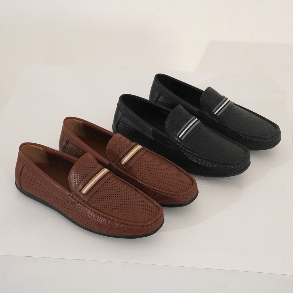 Gabino Sepatu Pria Moccasin Slip On Casual Cullen - G2BB3001