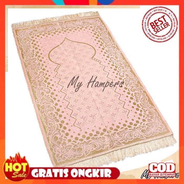 BAHAN TEBAL LEMBUT ADEM / Souvenir Sajadah Tahlilan Sajadah Turkey Premium Sajadah Lembut Dan Tebal 