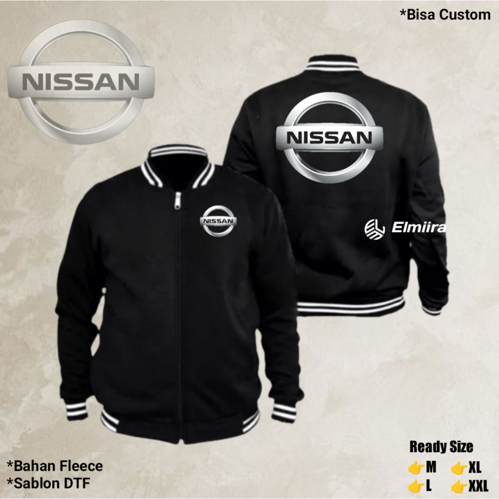 Jaket Nissan Varsity Jaket Varsity Custom